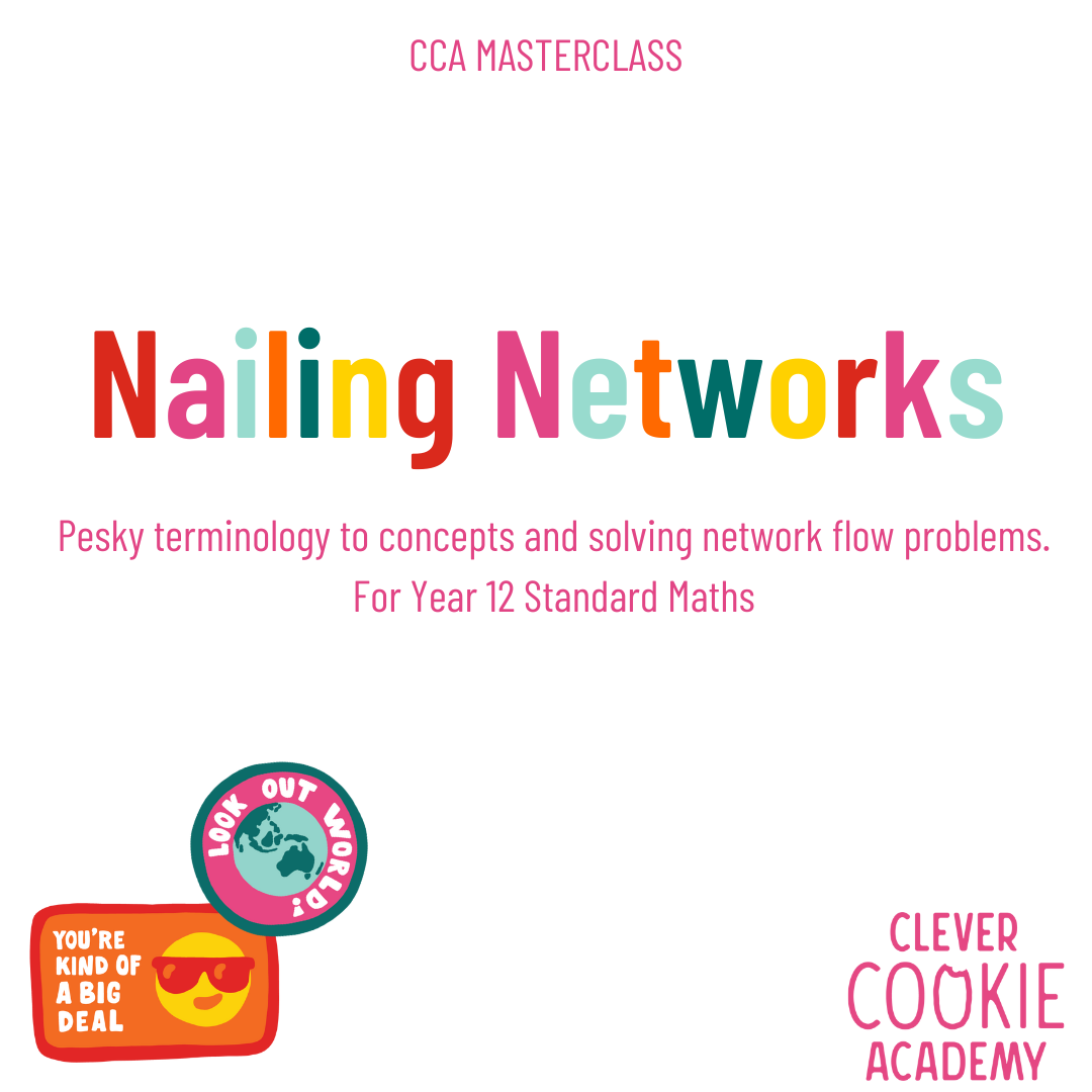 2025 HSC MASTERCLASS - Nailing Networks