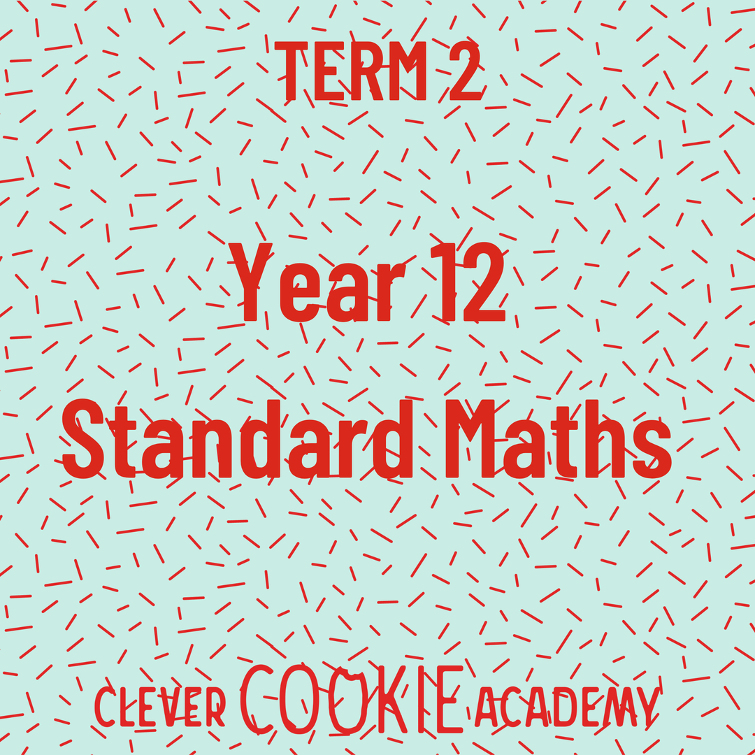 2025 Term 2 - Year 12 Standard Maths