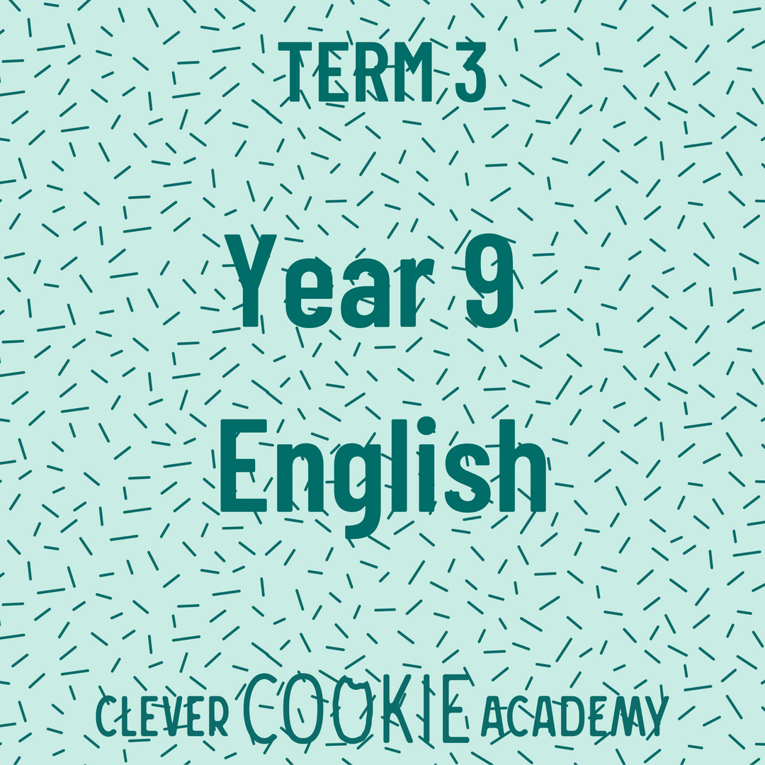 2025 Term 3 - Year 9 English