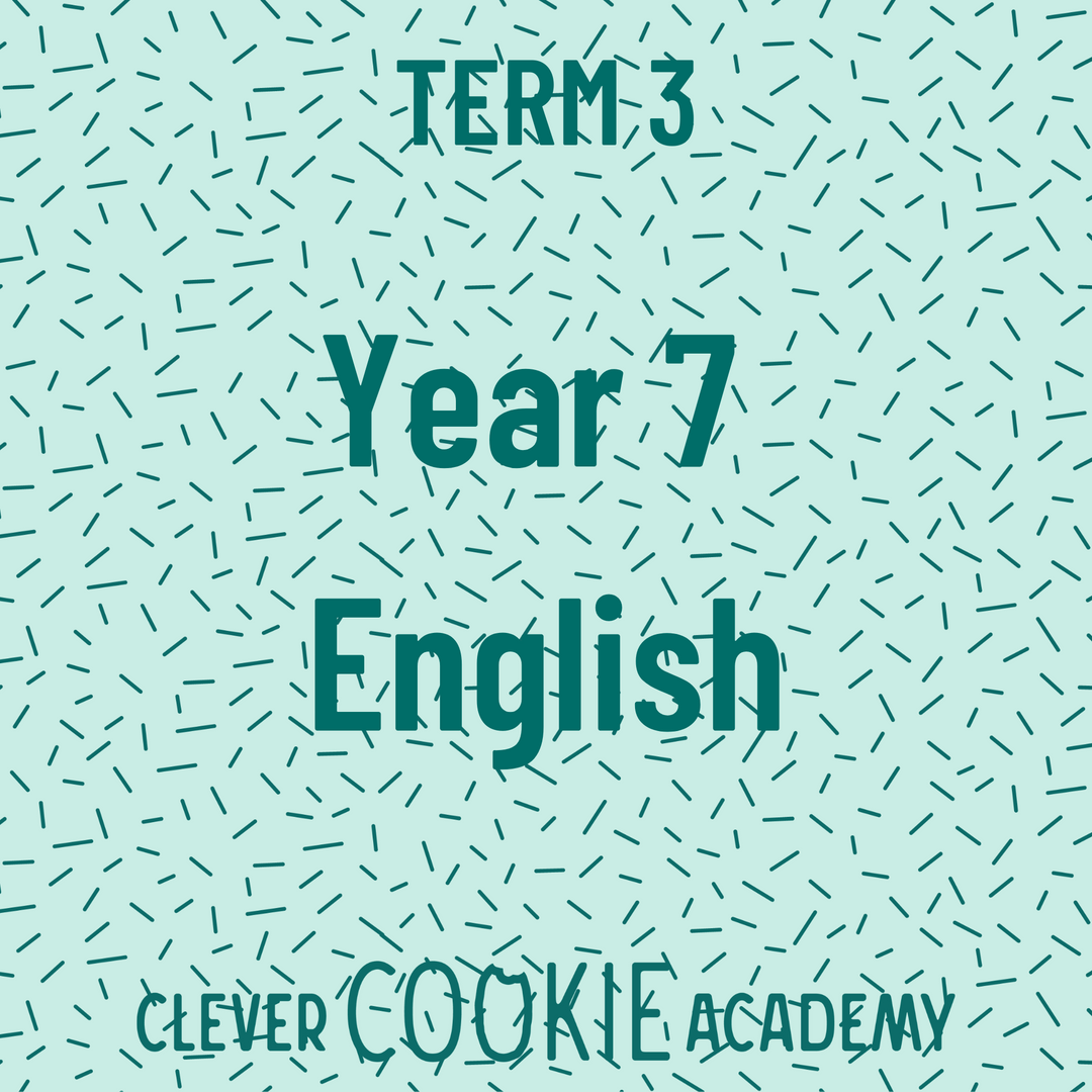 2025 Term 3 - Year 7 English