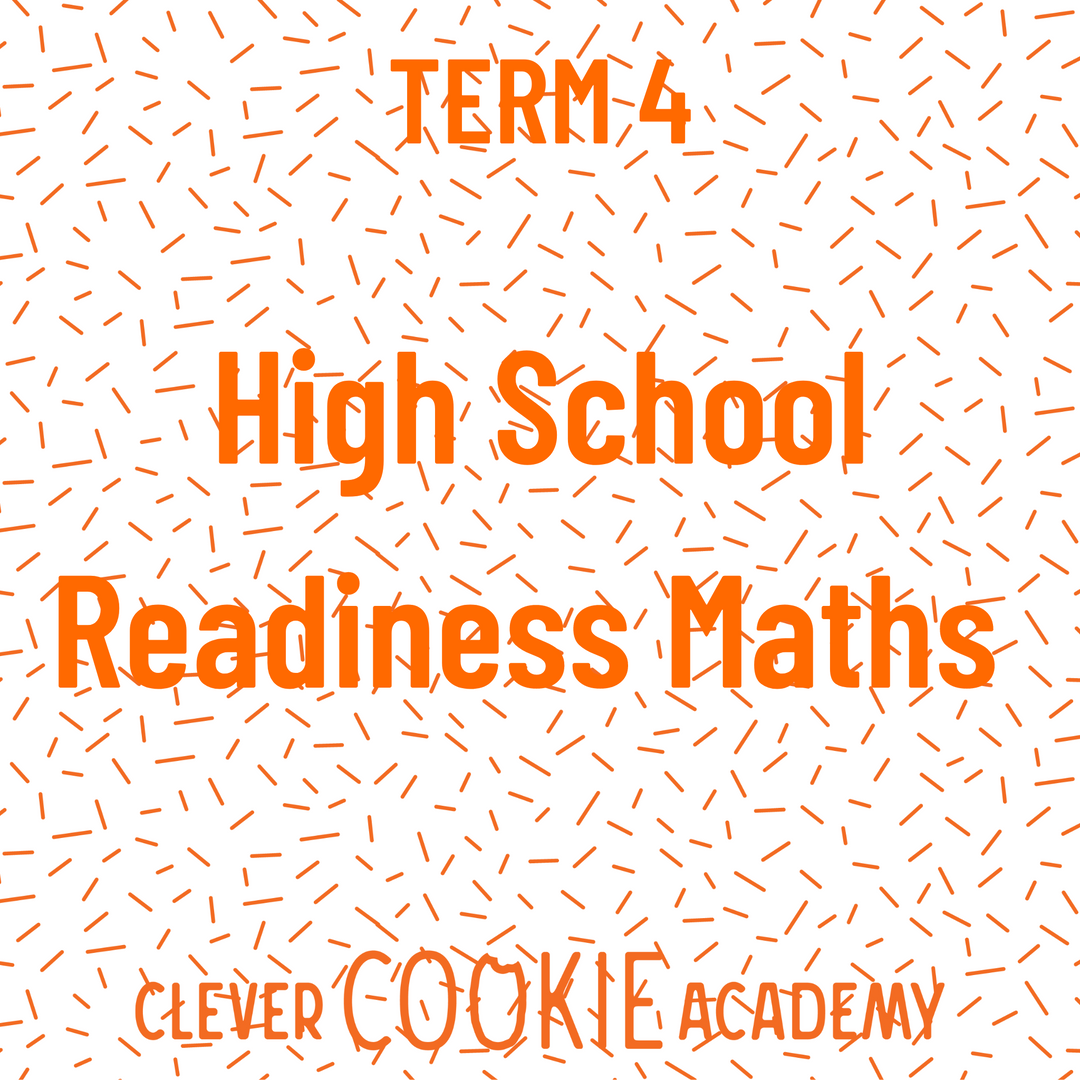 2025 Term 4 - High School Readiness Maths