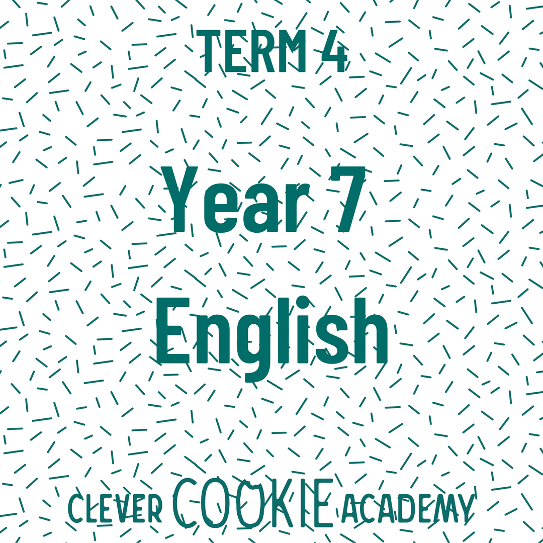 2025 Term 4 - Year 7 English