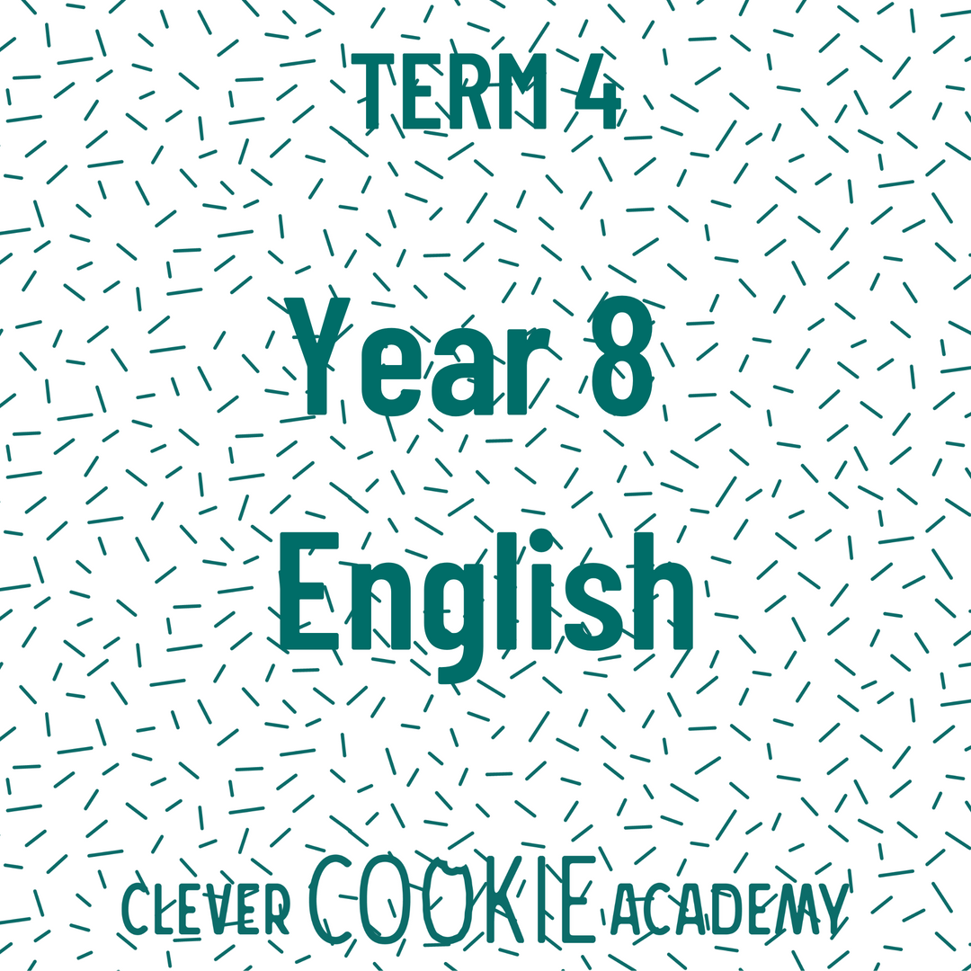 2025 Term 4 - Year 8 English