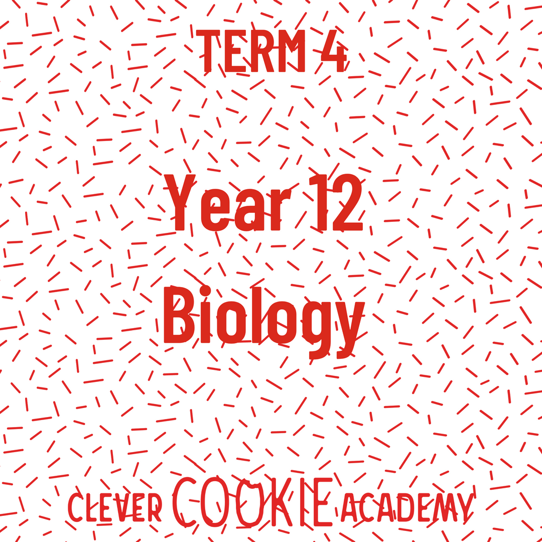 2025 Term 4 - Year 12 Biology