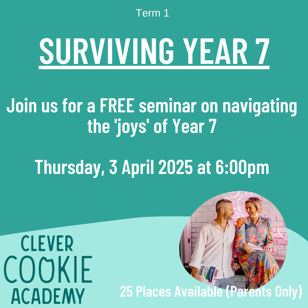 2025 TERM 1 - Surviving Year 7 Parent Seminar (Thursday, 3 April 2025)